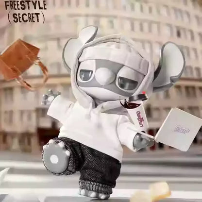 Official Stitch cartoon, so sleepy but still takes a bite / Street GENZ series blind box kids' collectible toy Christmas gift