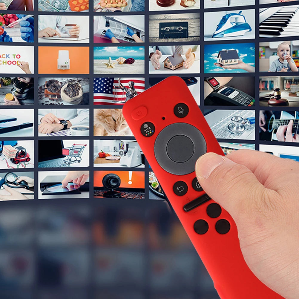 For Samsung BN59-01432A 01432B Remote Control Silicone Protective Case Shockproof Anti-Slip Smart TV Soft Sleeve with Lanyard