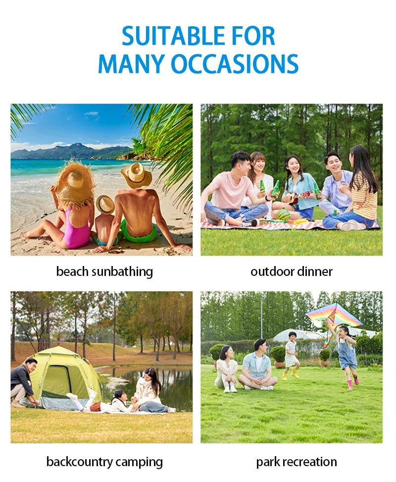 Honeycomb Massage Mat 6-Fold XPE Cushion Outdoor Hiking Camping Training Park Foldable Pillow Picnic Sitting Moisture-proof Pad