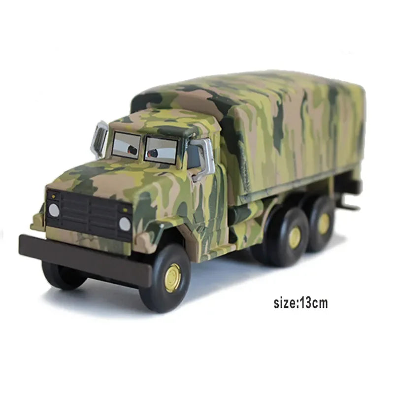 Disneyalloydie-castDisney Pixar car Bigfoot ice cream bar tall car glasses McQueen truck toy car model toy car gift for children