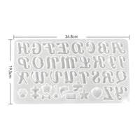 1Pcs Letters Style 2