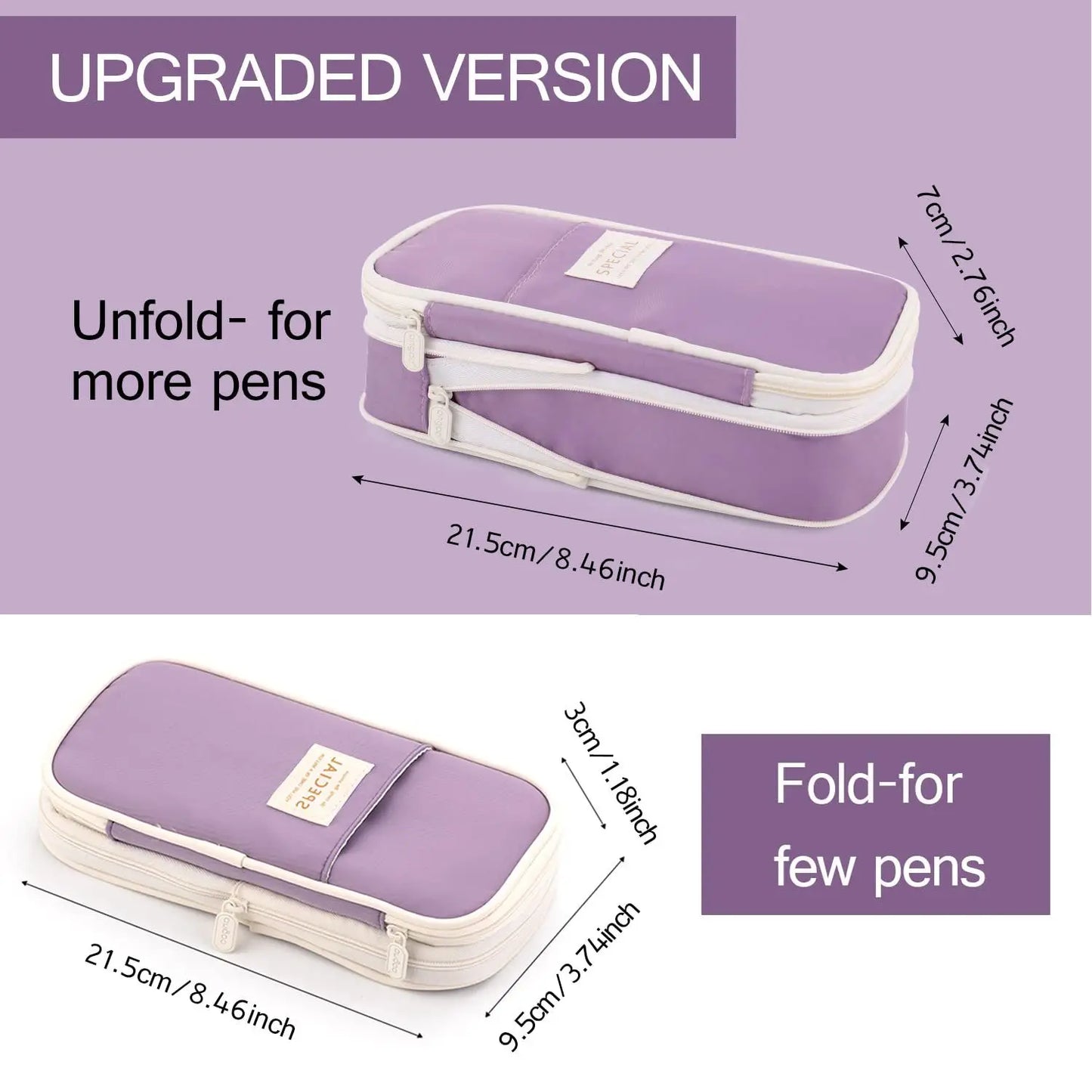 Kawaii Pencil Cases Large Capacity Pencil Bag Pouch Holder Box for Girls Office Students Organizer School Stationery Supplies