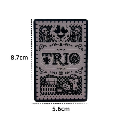 Strategic Card Board Game TRIO Card Fun For Family &friend Parties 3-6 Players Board Game All Ages Entertainment toy Card
