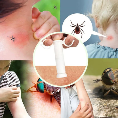 Bug Bite Suction Tool, Venom Extractor Itch Relief, Natural Reduce Itch & Swell, Bite & Sting First Aid for Outdoor Hiking, Back
