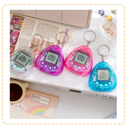 1PC Transparent Electronic Pets Nostalgic 168 Pets In One Virtual Cyber Digital Nostalgic Funny Toys Pixel Funny Play