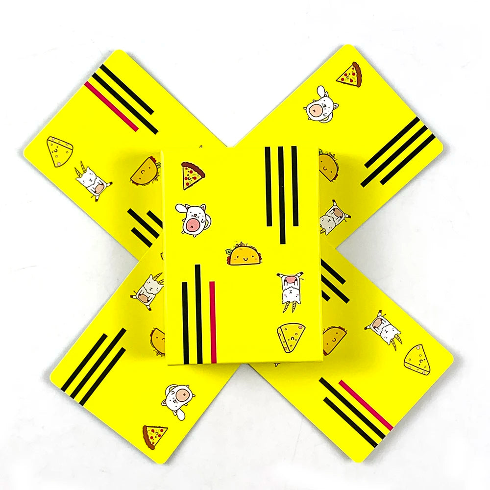Cute Card Game Board Game Family Entertainment Board Games,Multiplayer Interactive Card Game，Christmas and New Year Game Cards