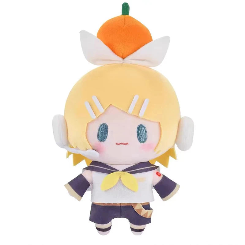 Hatsune Miku Plush Toys Keychain Kagamine Len Rin Backpack Anime Peripheral Cute Stuffed Doll Bags Decoration Girl Birthday Gift