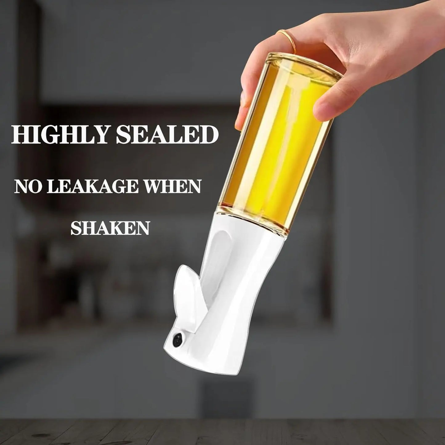 500/300/200ml Oil Sprayer for Cooking Air Fryer Oil Spray Bottle Mister for Kitchen Baking Olive Salad Refillable Oil Dispenser