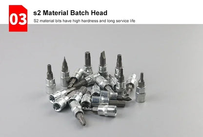 Motorcycle Toolbox Set Fast Ratchet Wrench 150/46pcs Socket Group Bit Industrial-grade Toolbox Auto Repair Tools Car Maintenance