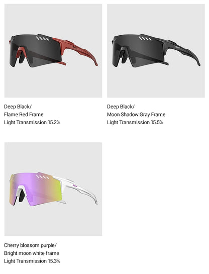 SCVCN Outdoor Photochromic Sunglasses Sports Bike Cycling Glasses Man MTB Climbing Glasses Eyewear Women Driving Bicycle Goggles