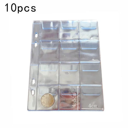 480/120 Coins Storage Book Commemorative Coin Collection Album Holders Collection Volume Folder Hold Multi-Color Empty Coin