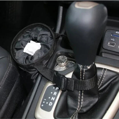 Car Seat Back Trash Holder Hang Litter Bag Garbage Storage Rubbish Container Oxford Cloth Car Waste Bins Cleaning Tools