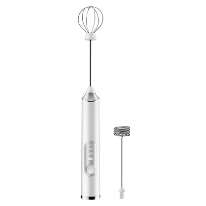 TINSOL  Electric Milk Frother Mini Handheld Wireless Powerful USB Rechargeable Convenience Coffee Milk Whipping Kitchen Whisks