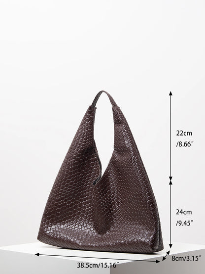 Simple Retro Shoulder Bag, Minimalist Hobo Bag, Work Bag for Women, Large Tote Bags for Ladies, Elegant Ladies' Bag, Grocery Bag