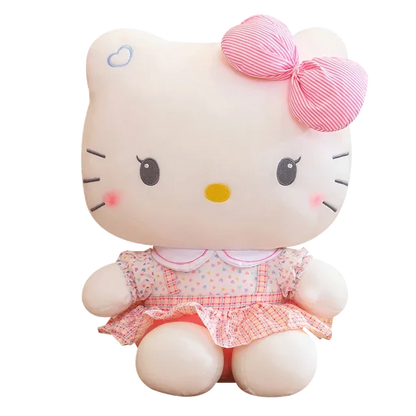 2 style Hello Kitty Anime Hello Kitty Stuffed Toys Plushier Soft Pillow Birthday Gifts For Girls Kawaii Hello Kitty Plush Dolls