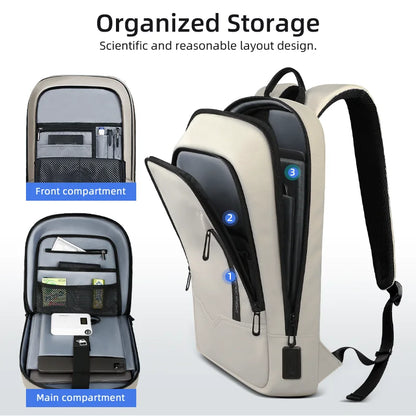 Heroic Knight Men's Daily Laptop Backpack Lightweight Minimalist Commute Office Daypack Women Waterproof Business Trip Schoolbag