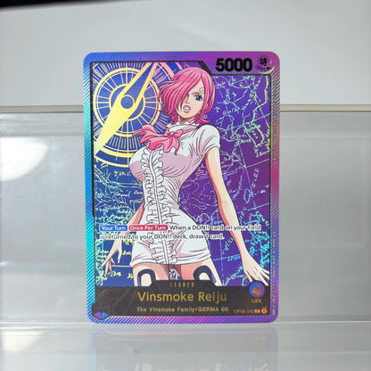 Anime One Piece Game Card English Version Holographic Gilding Jewelry Bonney/Monkey.D.  Luffy/Uta/Chopper Collection Proxy Cards