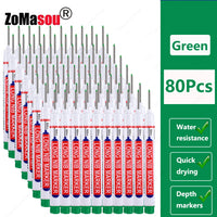 20mm Green 80pcs