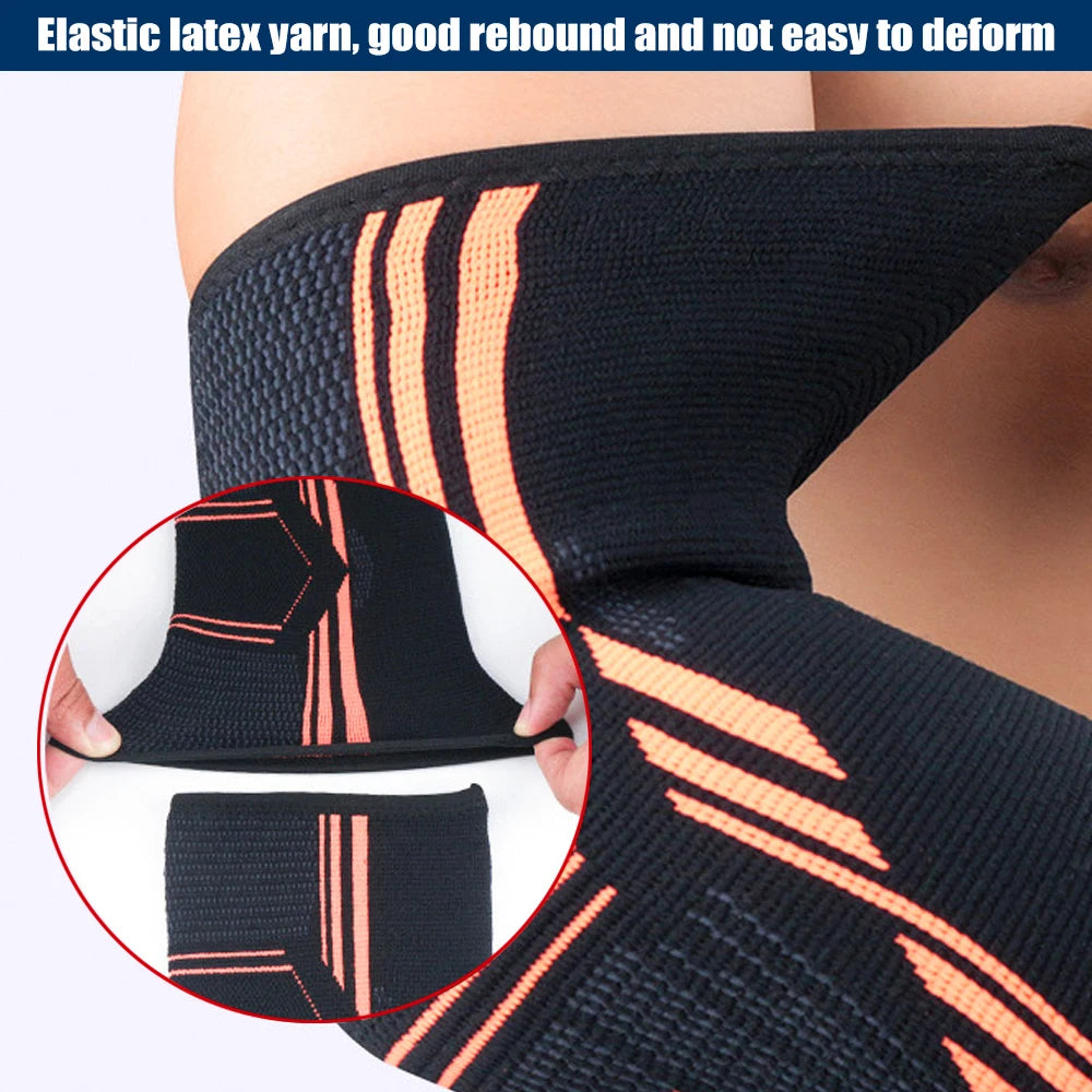 Elbow Support Elastic Gym Sport Elbow Protective Pad Absorb Sweat Sport Basketball Volleyball Tennis Arm Sleeve Elbow Brace