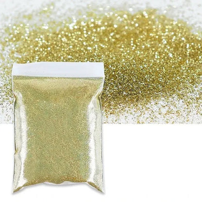 50g Extra Fine Glitter Holographic Laser Dazzling Nail Glitter Powder Art Crafts Resin Tumbler Decoration Shiny Flakes Sequins