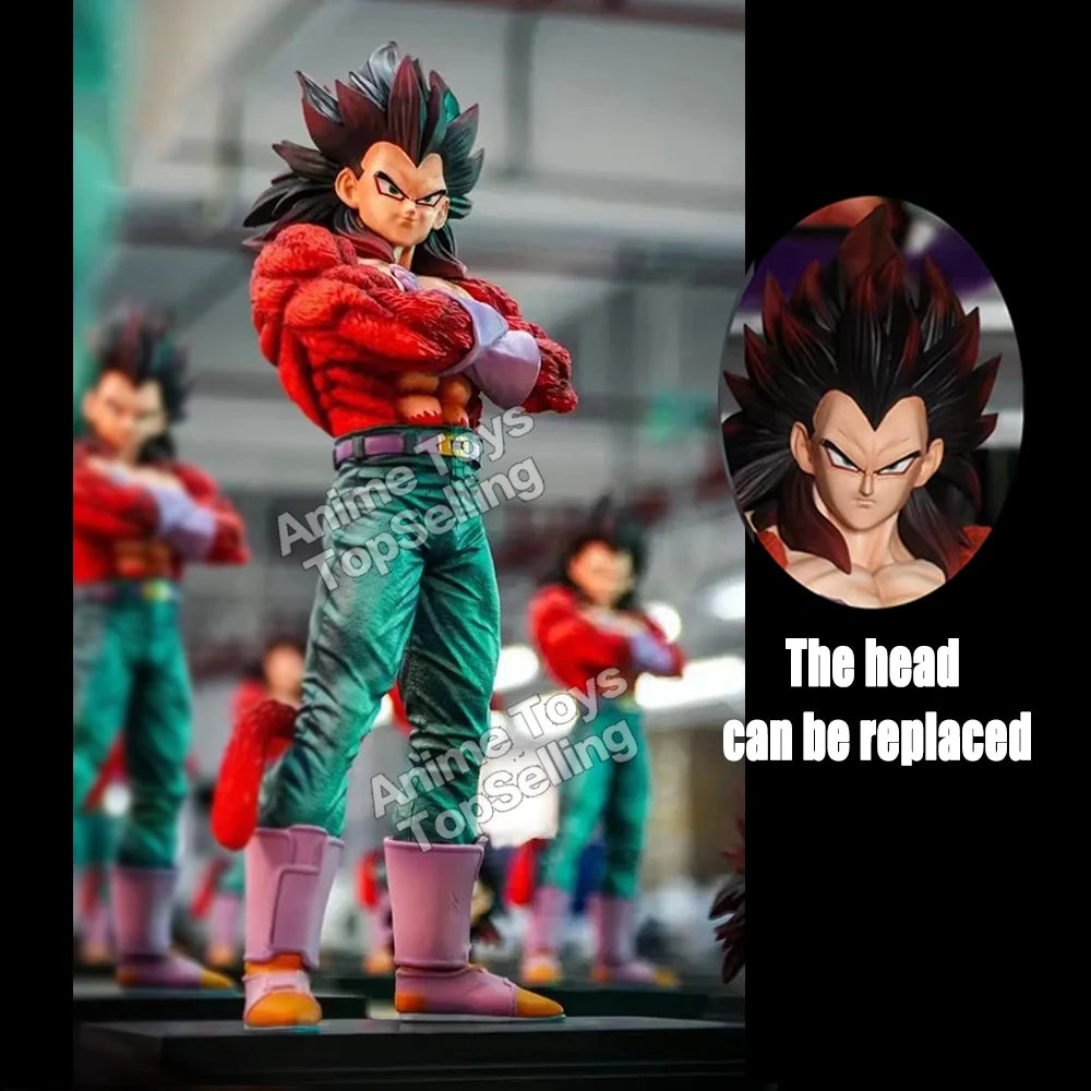 Anime Dragon Ball Figure Super Saiyan 4  Son Goku Statue PVC Collection Model Toys Gifts