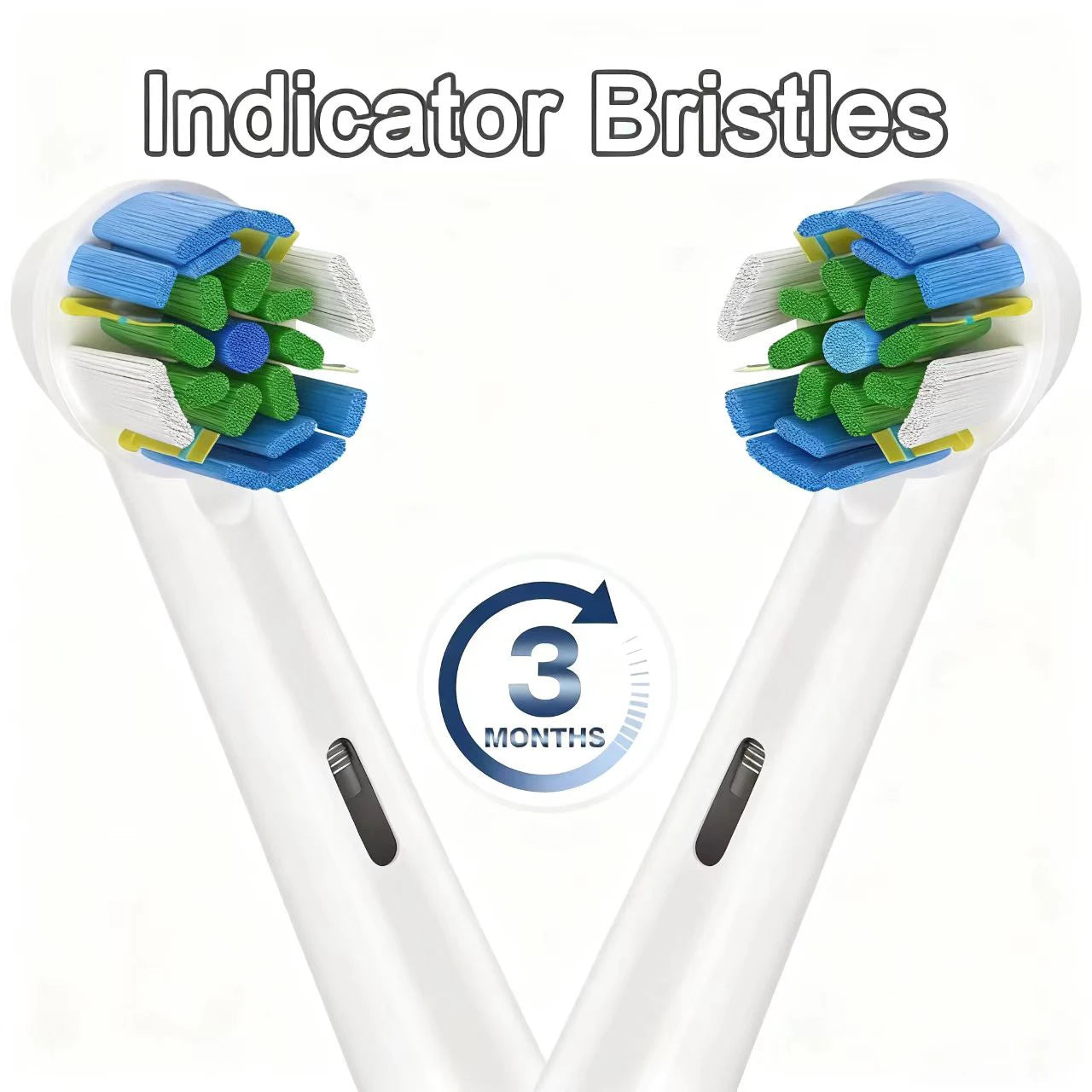 8/16pcs Toothbrush Head Compatible with Braun Oral B Electric Toothbrush, Replacement Toothbrush Heads Fit for Oral b Vitality