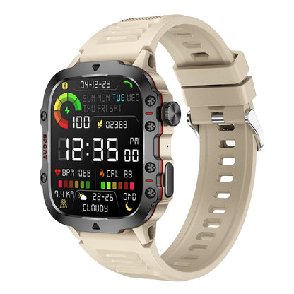 Original Military Men Smart Watches Wireless Call Fitness Clock IP68 Swim Waterproof Sport Smartwatch for Women IOS Android 2025