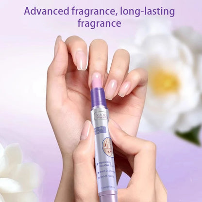 3-in-1 Nail Care Oil Essence Pen, a Transparent, Quick-Drying Nourishing Essence That Strengthens and Prevents Breakage, Deeply Nourishes the Nail Bed, Prevents Hangnails, Repairs Cuticles, Removes Dead Skin, Moisturizes and