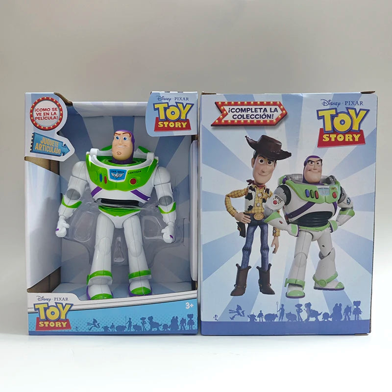 HOT Disney Toy Story 3 Buzz Lightyear Woody Anime Figure Toy Model Statue Ornament Pendant Action Doll Collection Kids Xmas Gift