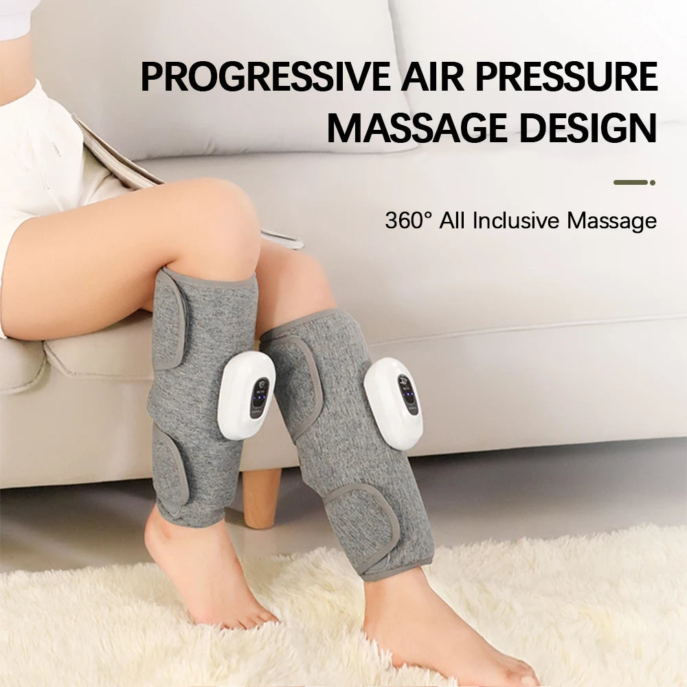 1/2 pcs Electric Leg Massager Wireless 360° Air Compression Leg Calf Massage Air Pressure Calf Massager Relax Leg Muscle