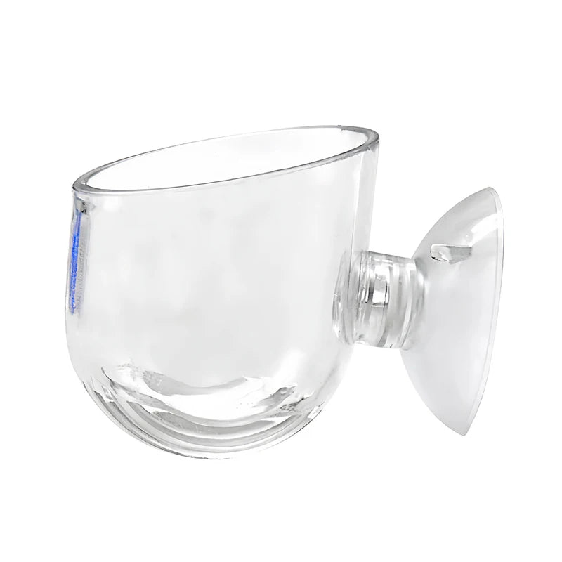 1pc Aquarium Decorations Plant Cup Pot Acrylic Aquatic Plant Cup with Suction Holder Planting Cylinder Cup Aquarium accessories