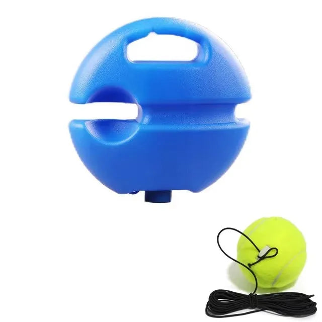 1 Set Tennis Trainer With Tennis Bounce Ball And Practice Ropes, Suitable For Indoor Outdoor Tennis Training Padel Accessories