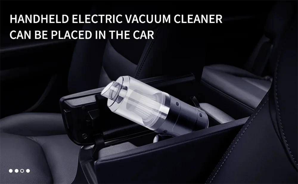 Hot-selling portable wireless mini car vacuum cleaner multifunctional hand-held rechargeable vacuum cleaner car home two-in-one