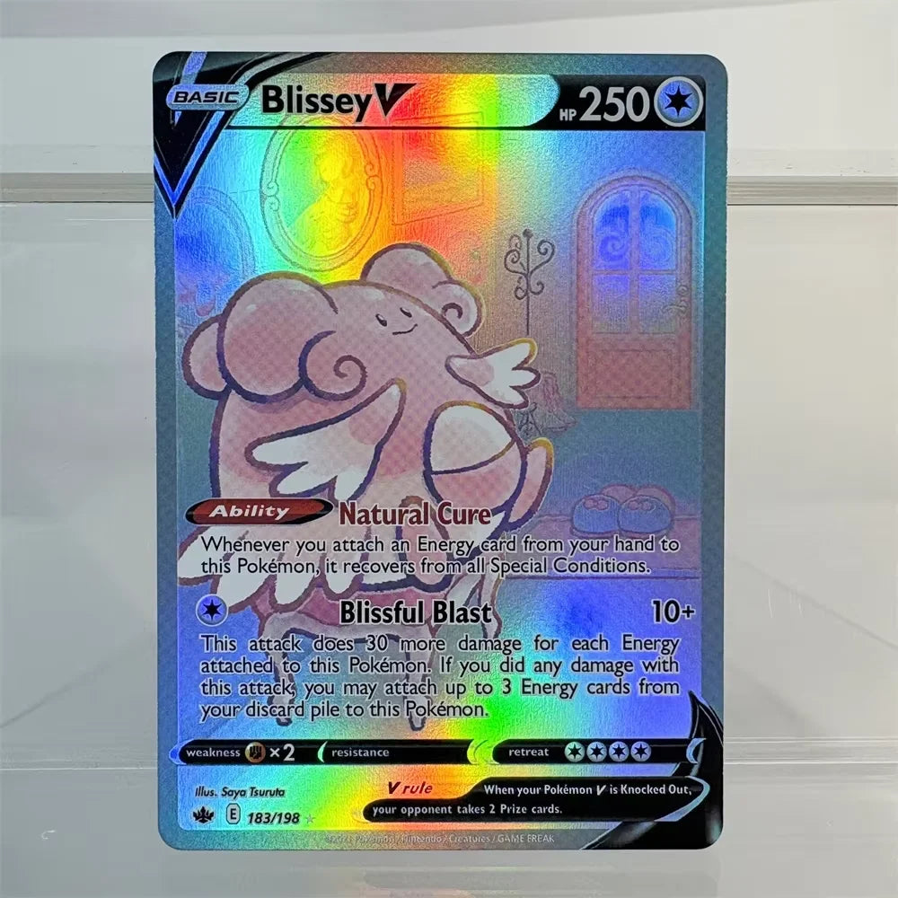 PKM Holo Proxy Cards Blaziken Vmax Aerodactyl Vstar Arceus Beedrill Mew Foil Cards PTCG PROXY The Best Gift for Collectors