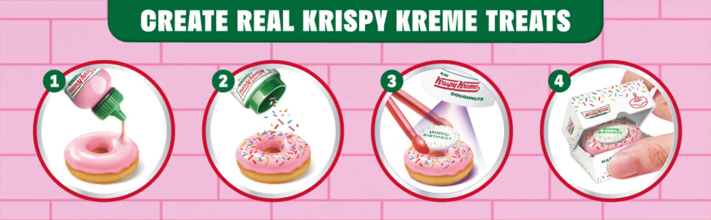 Zuru Mini Brands Krispy Kreme Create Series 1 Surprise Blind Box Toys Mini Food Donut Miniature Food Mystery Packaging Toys