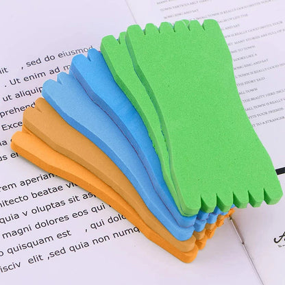 10Pcs Fishing Foam Spools Fishing Line Winding Board Rig Holder Fishing Line Accessories Rig Winders Random Colour