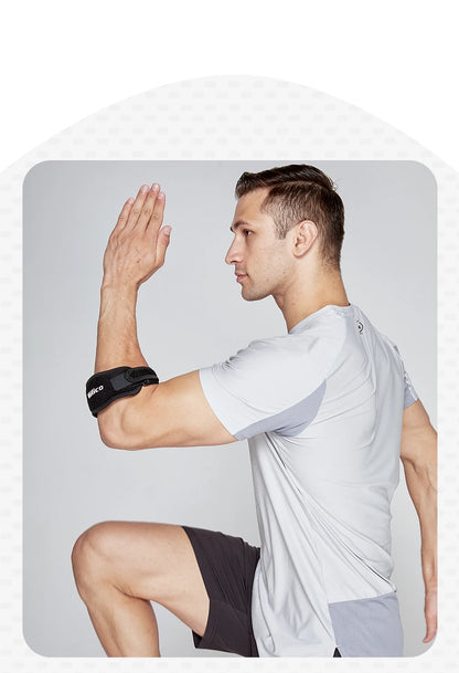 1/2 PCS Elbow Protection Strap Elbow Soft Cushion Support Strap Knee Support Basketball Tennis Badminton Epicondylitis Elbow Pad