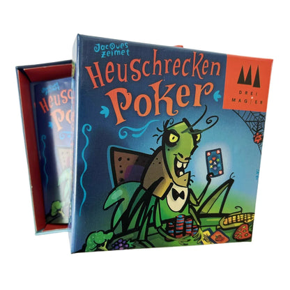 Three Magicians | Polilla | Biss 20 | Heuschrecken Poker |Schummel Hummel| Card Game | Board Game Deck Cards