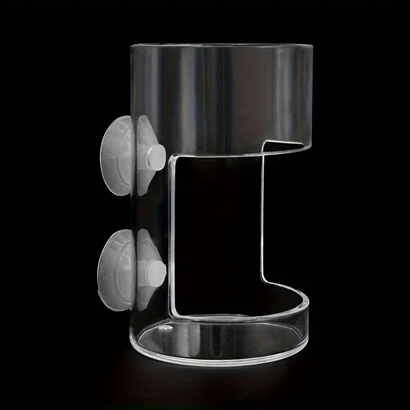 Non-Slip Aquarium Feeder Ring - Essential Fish Feeding Supplies, Floating Food Feeder Square/Round for Fish Tank