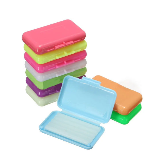10pcs Fruit Flavour Orthodontic Relief Wax For Braces Gum Irritation Teeth Whitening Dental Oral Care Ortho Wax