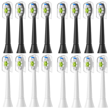 Replacement Brush Heads Compatible with Philips Sonicare Electric Toothbrush Fit for EasyClean, Gum Health, FlexCare, Healthy