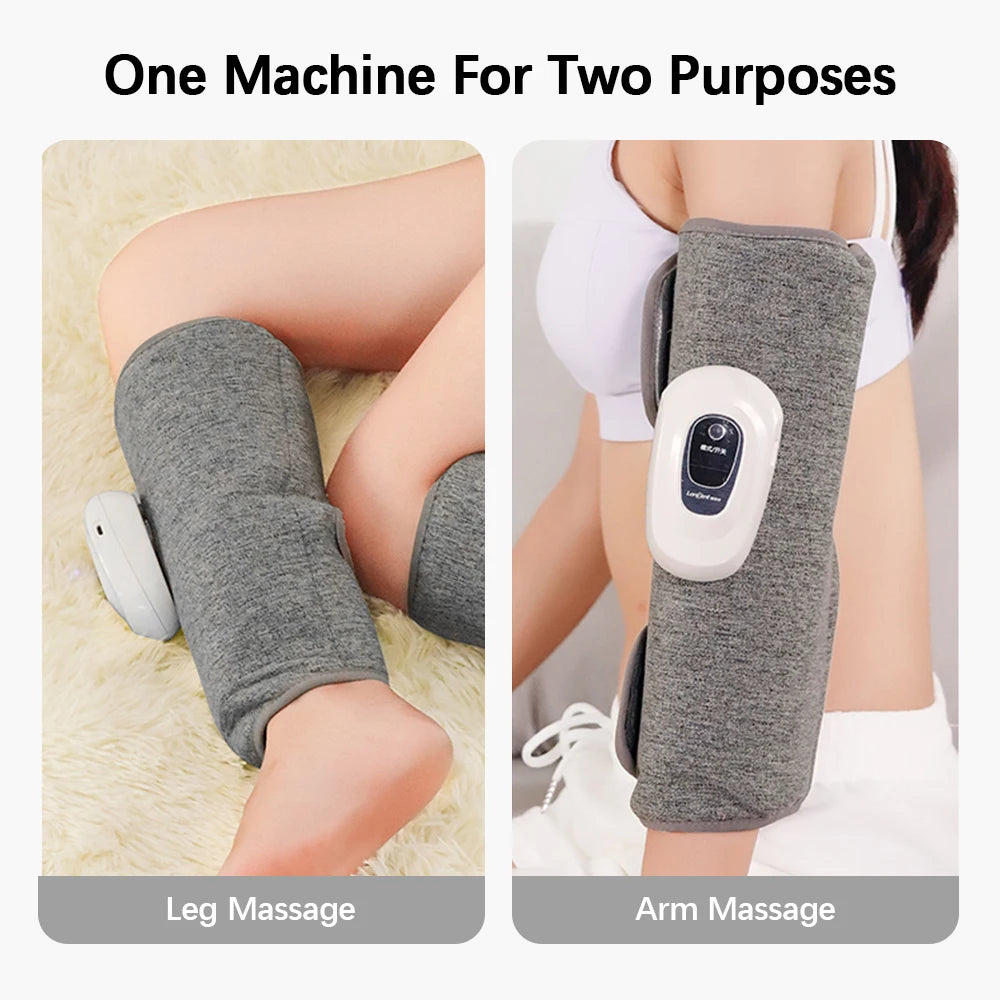 1/2 pcs Electric Leg Massager Wireless 360° Air Compression Leg Calf Massage Air Pressure Calf Massager Relax Leg Muscle