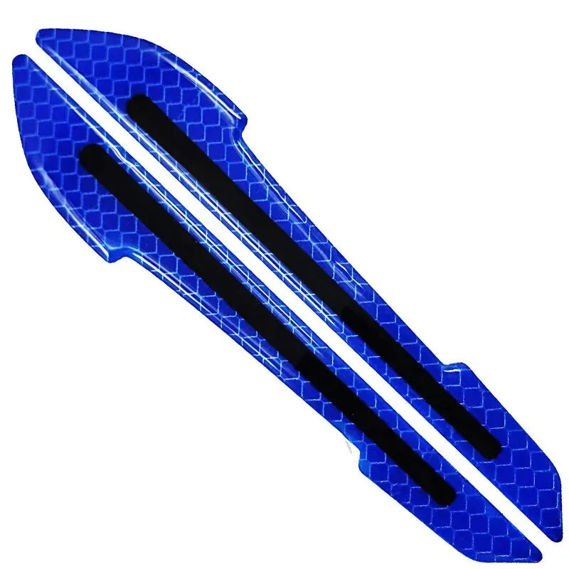 Reflective Stickers Warning Strip Tape Traceless Protective Car Sticker Warn on Car Rearview Mirror Exterior Auto Accessories