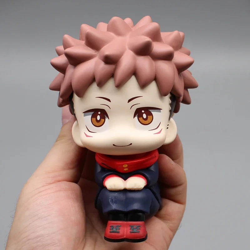 Anime Nanami Kento Ryomen Sukuna Itadori Yuji Action Figures Q Version Jujutsu Kaisen Figurine 10cm PVC Collection Model Toys