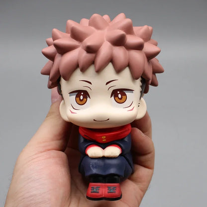 Anime Nanami Kento Ryomen Sukuna Itadori Yuji Action Figures Q Version Jujutsu Kaisen Figurine 10cm PVC Collection Model Toys