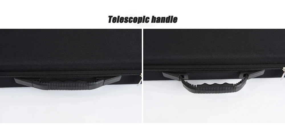 Portable Fishing Tool Bag EVA Shockproof Portable Fishing Rod Bag Sponge Lining Fishing Wheel Fishing Accessories Kit Outdoor