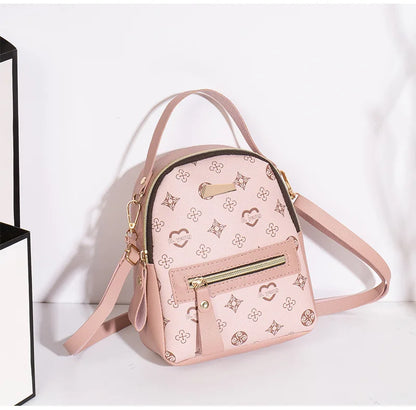 Flower backpack 2022 ladies bag fashion backpack women's bag bag women's fresh and sweet student school bag