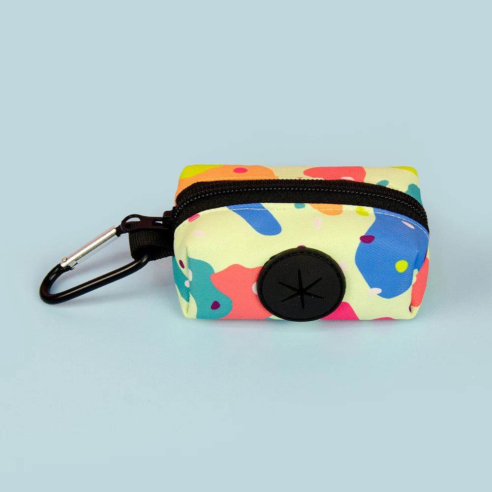 1pcs Colorful Design Dog Poo Bag Holder Dispenser Durable Use For Dog Leash Attachment (Without Poo Bag And Leash)