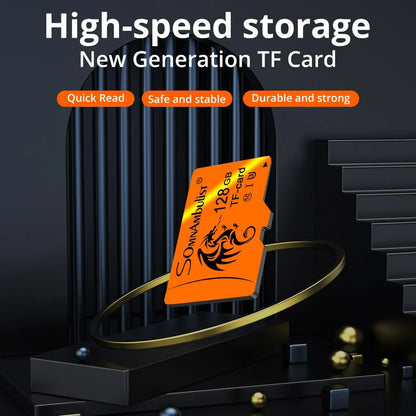 SomnAmbulist High Speed Card 128GB A1 for Mobile TV Memory Card 64GB U3 TF Card 16GB Mini SD Card 32GB U1 Memory Card 8GB C10