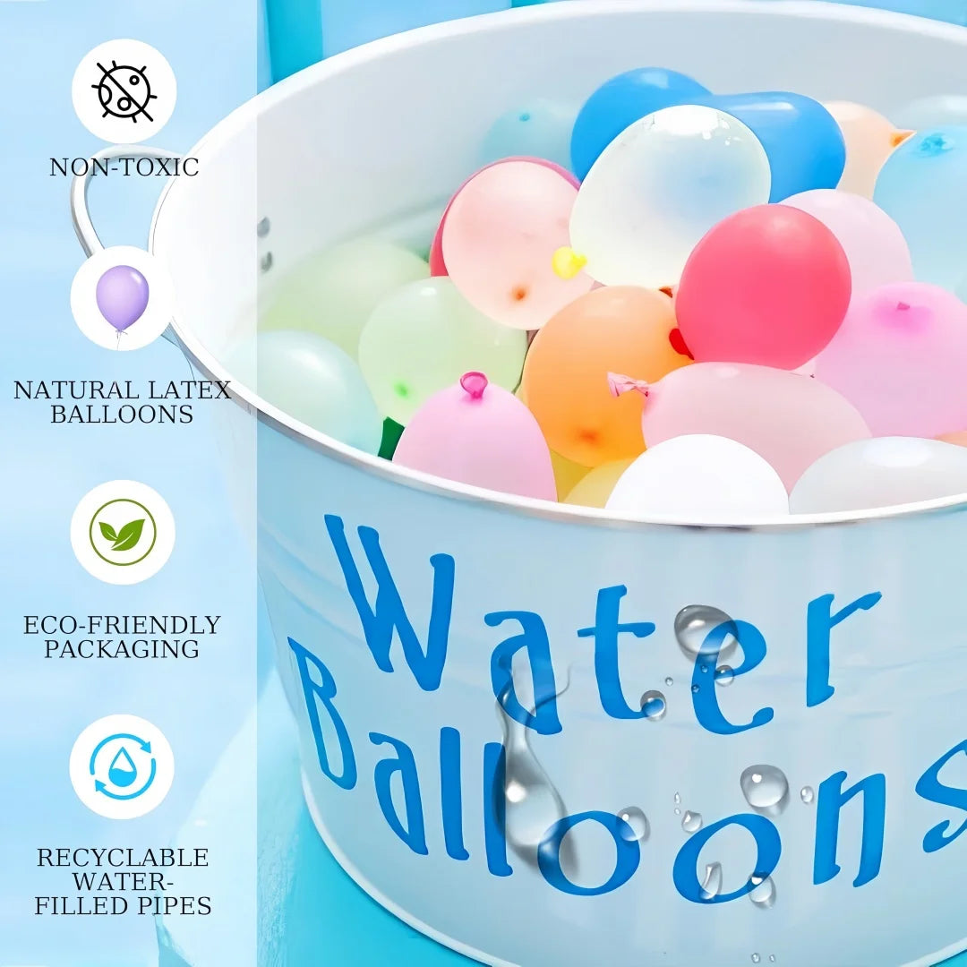 333/111pc Funny Water Balloons Rapid Injection Summer Outdoor Water Play Balloon Bombs For Kids  Adults Beach Water Fight Toys